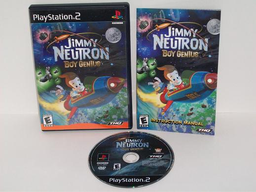 Jimmy Neutron Boy Genius - PS2 Game